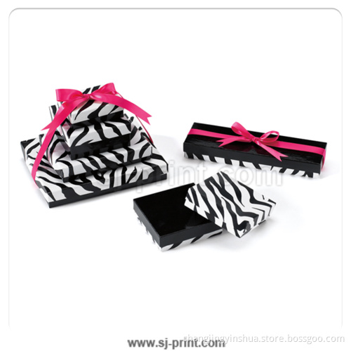 Rigid Printing Pape Necklace Box / Jewelry Box / Gift Box